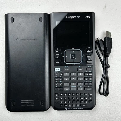 Texas Instruments TI Nspire CX CAS Graphing Calculator Battery W/ Case + Cable - Image 1 of 4