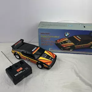 Vintage 80s Radio Shack Tandy BMW M1 Radio Controlled RC Car Tandy 60-3088 READ - Picture 1 of 12