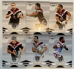2013 NRL ELITE CARDS: 6x WARRIORS CARDS - Picture 1 of 2