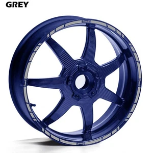 SUZUKI BANDIT CERCHIO RUOTE MOTO STRISCE NASTRO DECALCOMANIE ADESIVI KIT BICI - Foto 1 di 12