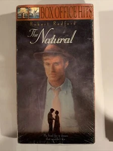 The Natural (VHS 1984) New Factory Sealed Watermark Robert Redford RCA Columbia - Picture 1 of 2