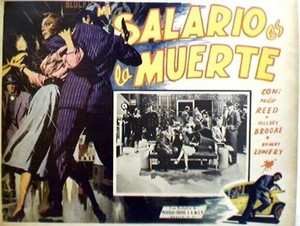 FILM NOIR: BIG TOWN Philip Reed lobby card: 1947