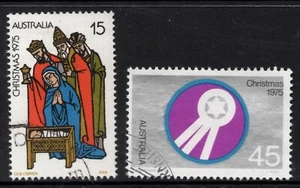 AUSTRALIA 1975 "CHRISTMAS" SET VFU - Picture 1 of 1