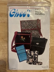 Voyager Handbag Ghee’s #761 S M L Sewing Pattern New Uncut - Picture 1 of 2