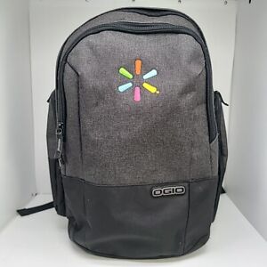 Large 18" Ogio Backpack Walmart Logo Bag Laptop Compartment Gray 
