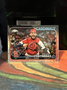 2024 Topps Chrome Logofractor Willson Contreras Refractor Cardinals #234 - Picture 1 of 1