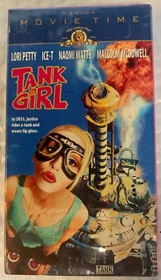 Tank Girl (VHS, 1995) Lori Petty, Ice-T SciFi , Cyber Punk Comic Movie RARE NEW  - Image 1 of 4