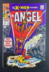 X-Men (1963) #44 FN (6.0) Angel 1st App Red Raven un - Picture 1 of 2