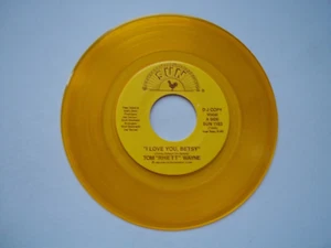 TOM "RHETT" WAYNE - I Love You Betsy - DJ Copy / PROMO 45 RPM 7" Record SUN 1990 - Picture 1 of 6
