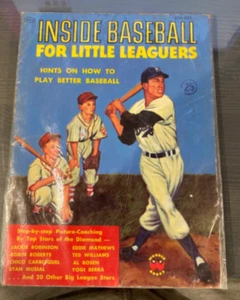 Inside Baseball For Little Leaguers -1955 Paperback- Jackie Robinson, Yogi Berra - Picture 1 of 3