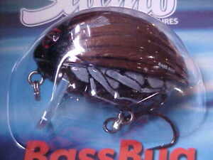 SALMO 2 1/4" FLOATING BIG BASS BUG for PIKE/MUSKIE/BASS Lure in MAY BUG 