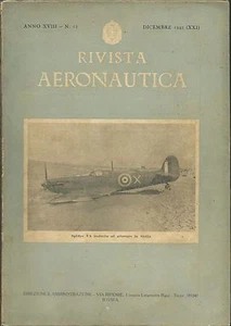 Rivista Aeronautica Dicembre 1942 WWII - Militaria - Spitfire - Idrovolanti - Picture 1 of 1