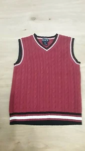 Boy's Red Sweater Vest by The Children's Place Size 4 - Picture 1 of 3