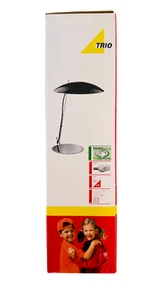 Lámpara de mesa TRIO cromo/negro - Imagen 1 de 2