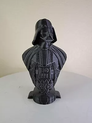 Darth Vader 3D Printed Half-Body Figurine – 5.8″ Collectible bust 062405 - Image 1 of 4