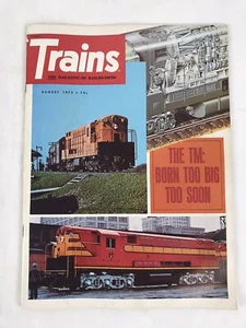 Vintage Trains Magazine August 1973 Issue - Picture 1 of 9