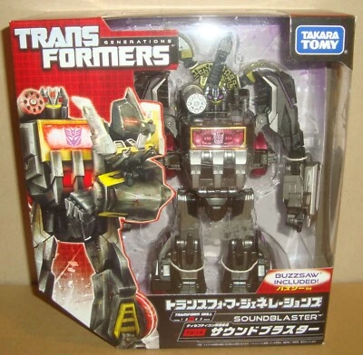 TRANSFORMERS GENERATIONS TG-14 SOUNDBLASTER & BUZZSAW TAKARA TOMY 2013 - Imagen 1 de 4
