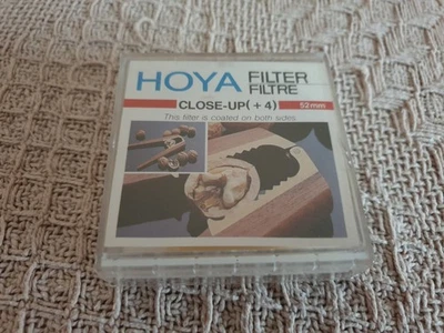 Hoya 52mm Close-Up (+4) Filter - Camera Lens Filter - Image 1 of 4