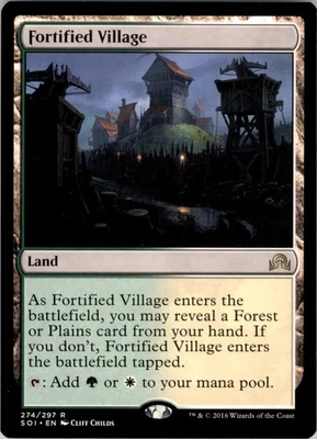 Shadows over Innistrad #274 Fortified Village - Image 1 of 2