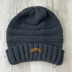 Gorro Brook + Bay Gris Oscuro Tejido Slouchy Invierno Cálido  - Imagen 1 de 7