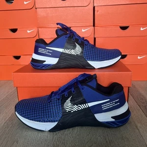 Nike Metcon 8 Mens Size UK 8.5 Old Royal Blue / Black Gym Trainers DO9328 400 - Picture 1 of 10