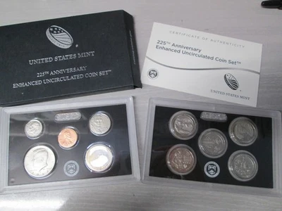 2017 US Mint Enhanced Uncirculated Coin Set _ 225th Anniversary - Image 1 of 3