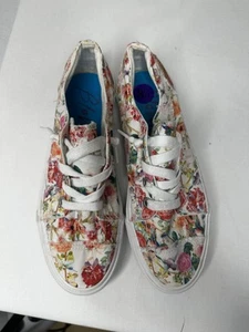 Blowfish White Floral Sneaker Damen 8,5 Malibu - Bild 1 von 9
