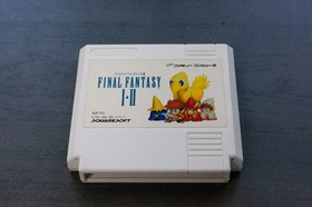 Final Fantasy I II 1 2 Nintendo Famicom / FC / NTSC-J TESTED WORKING (Japan)