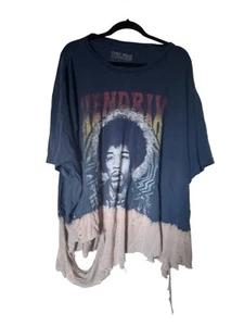 RARE karl ferris collection jimi hendrix t shirt 4XL distressed Limited Edition - Picture 1 of 5