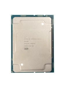 INTEL XEON GOLD 6240R SRGZ8 2.40 GHz 24-Core FCLGA3647 CPU FAST FREE SHIPPING - Picture 1 of 2