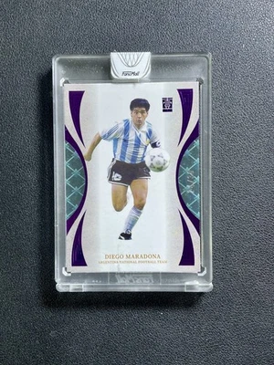 Diego Maradona #24/36 Púrpura 2022 Fansmall Argentina Uno Impecable Nº50 Foto 1 de 2