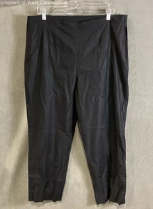 Nic + Zoe Baisc Pants Size 16 Women Black - Picture 1 of 7