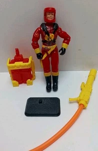 1992 GI Joe Eco Warriors Barbecue Hasbro 3.75” Action Figure NO VISOR SOME WEAR - Picture 1 of 14