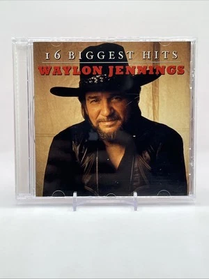 Waylon Jennings 16 Biggest Hits  (US IMPORT) (CD) FAST POST - Image 1 of 3
