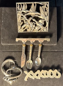 Konvolut Vintage Silber Broschen - Unikate, stilvolle Stücke - sehr schönes Konvolut! - Bild 1 von 11