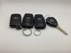 4 Toyota fobs and keys - Picture 1 of 3