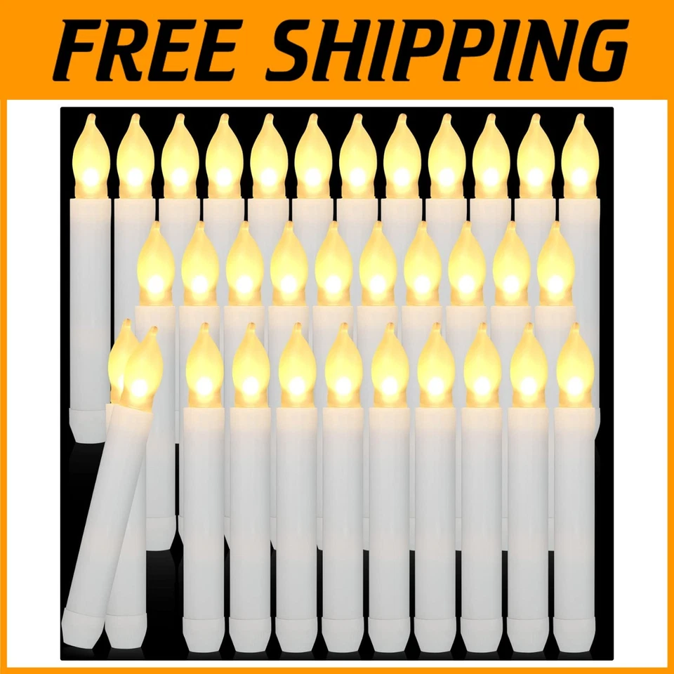 Energy Efficient LED Taper Candle Bundle - Image 1 of 4