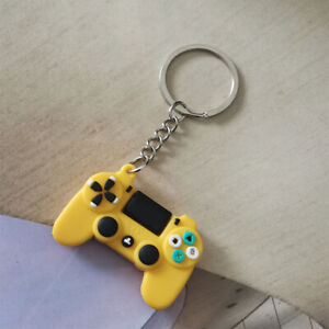 Creative Game Controller Handle Keyring Silicone Simulation Game Console Pendant