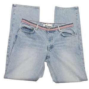 Tommy Hilfiger Vintage 90s Size 6 Straight Leg Jeans US FLAG Waistband Mom Jeans - Bild 1 von 14