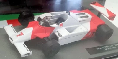 Coche modelo Altaya escala 1/43 1101IR9 - McLaren MP4/1 1981 John Watson Foto 1 de 4