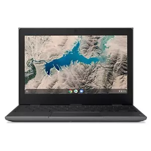 Restored Lenovo Chromebook 100E 2nd Gen - 11.6" Intel Celeron N4000 4GB RAM... - Picture 1 of 5