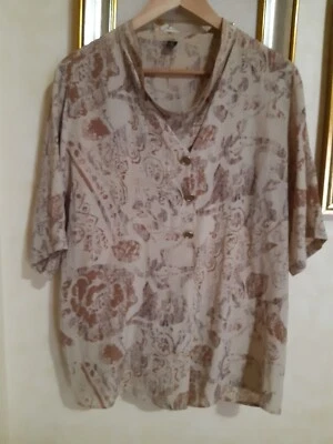 CAMICIA VINTAGE DONNA MARIO PUCCI CECCONI ANNI 80 TG . 44 - Immagine 1 di 4