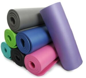 60x 180cm Yoga Mat 20mm Thick Gym Exercise Fitness Pilates Workout Mat Non Slip