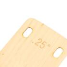 Maple Wood Electric Guitar Neck Shim Spacer - Set of 3 Pieces 0.25 Degrees