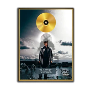 GOLDPLATTE Juice WRLD Poster FIGHTING DEMONS Poster gerahmtes Poster HipHop Rap - Zdjęcie 1 z 13