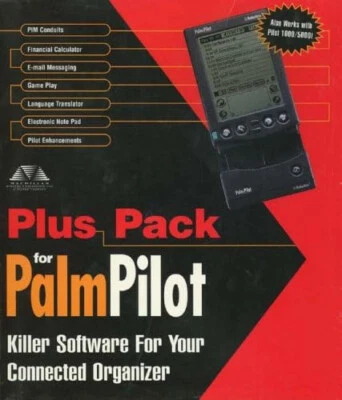 PALM PILOT PLUS PACK: Killer Software for Your Connect Organizer CD-ROM NEW NIB - Image 1 of 4