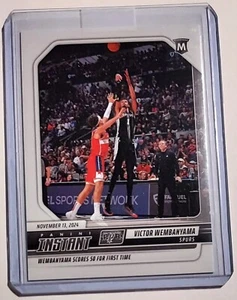 Victor Wembanyama 2024-25 Panini Instant NBA #113 Scores 50 For First Time /567 - Picture 1 of 4