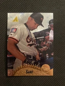 Chris Sabo 1995 Pinnacle Museum Collection Orioles #405 - Imagen 1 de 2