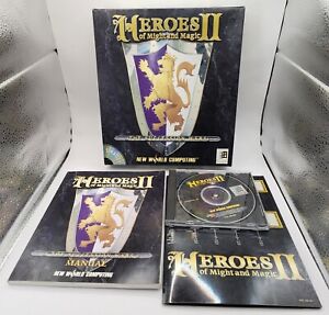Heroes of Might & Magic II 2: The Succession Wars PC Big Box Game Vintage 1996