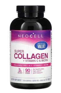 NeoCell Super Colágeno, + Vitamina C y Biotina, 270 Tabletas - Imagen 1 de 2